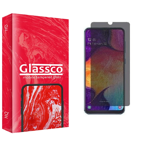 محافظ صفحه نمایش حریم شخصی گلس کو مدل Co2 مناسب برای گوشی موبایل سامسونگ Galaxy A30s