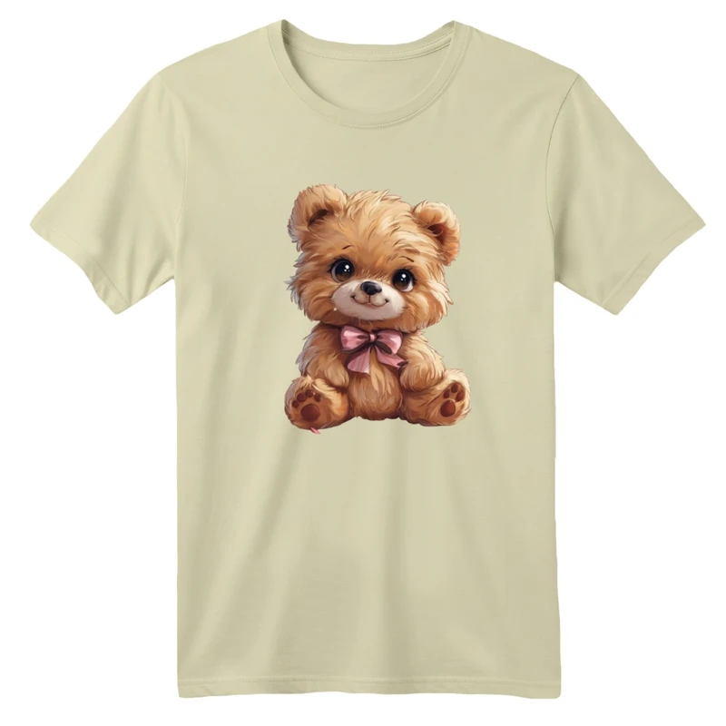 تی شرت آستین کوتاه بچگانه مدل خرس بامزه