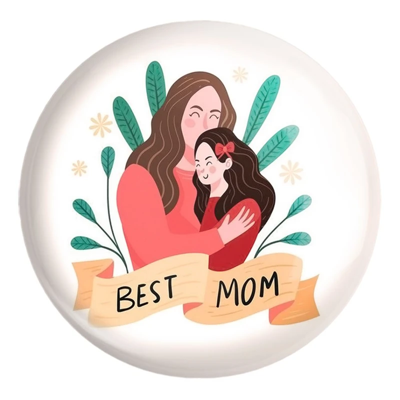 پیکسل خندالو طرح بهترین مامان دنیا کد 8390 مدل بزرگ