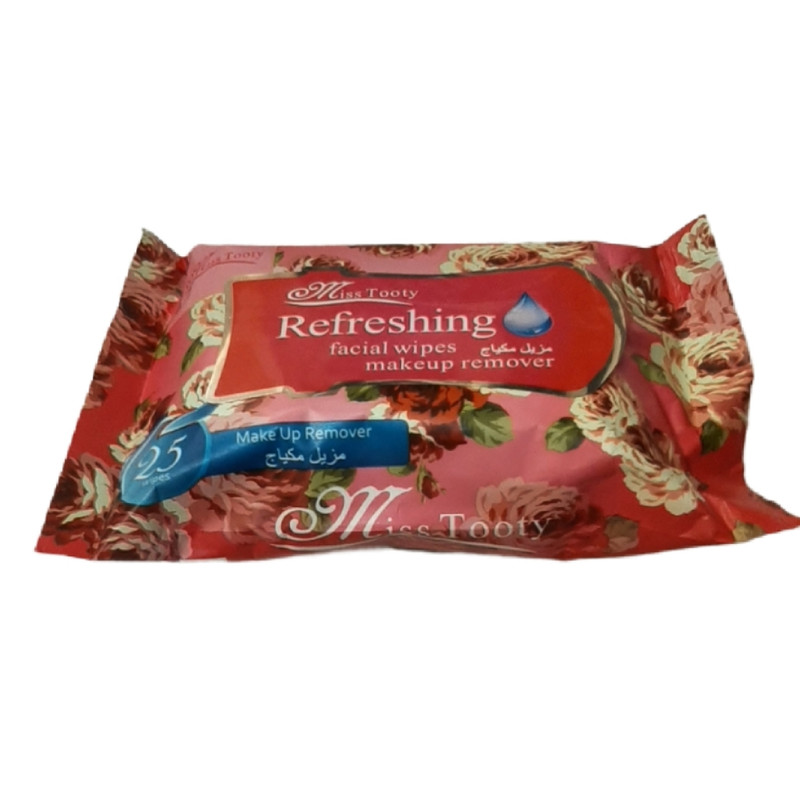 دستمال مرطوب میس توتی مدل Refreshing بسته 25 عددی