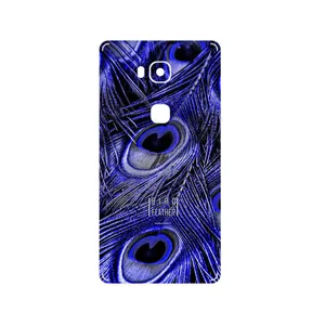 MAHOOT Purple Feather Cover Sticker for Honor 5X