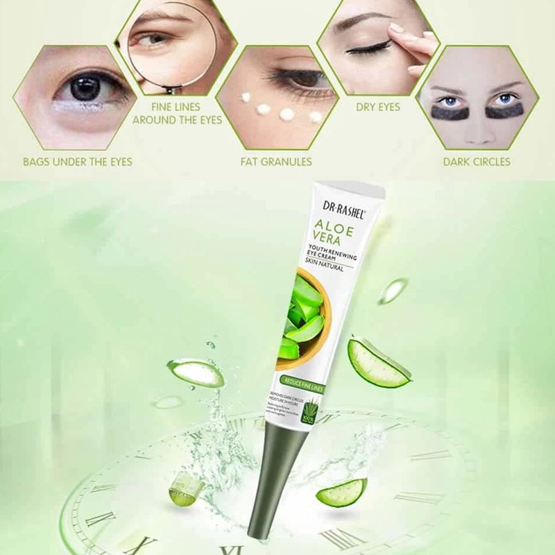 کرم دور چشم دکتر راشل مدل ALOE VERA وزن 20 گرم کرم دور چشم دکتر راشل مدل ALOE VERA وزن 20 گرم