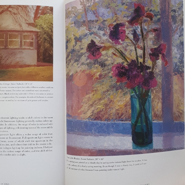 كتاب Capturing Radiant Color in Oils اثر Susan Sarback انتشارات North Light كتاب Capturing Radiant Color in Oils اثر Susan Sarback انتشارات North Light