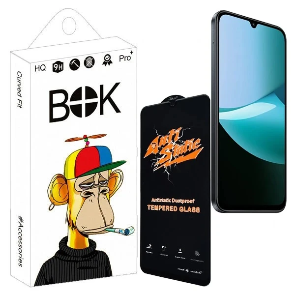 محافظ صفحه نمایش بوک مدل ANTISTATIC GALA مناسب برای گوشی موبایل سامسونگ GALAXY A56 / S23FE