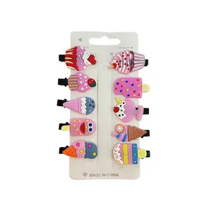 گیره مو دخترانه مدل 018 مجموعه 10 عددی