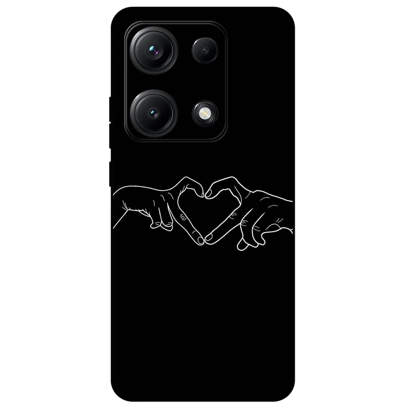 کاور مگافون طرح عشق مدل 1857 مناسب برای گوشی موبایل شیائومی Redmi Note 14S