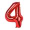 آنباکس بادکنک فویلی عدد 4 هپی بری قرمز سایز 32 اینچ در تاریخ ۲۴ بهمن ۱۳۹۹