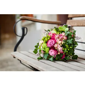 تابلو شاسی آکو طرح  Flower47  سایز 20x28 سانتی متر