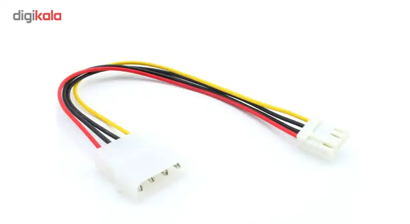 کابل برق مولکس 4پین به فلاپی 4 پین 20سانتی متر