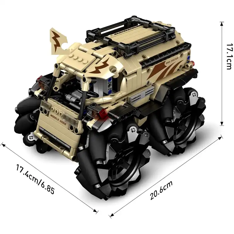 ساختنی 617 تکه مولد کینگ مدل 20016