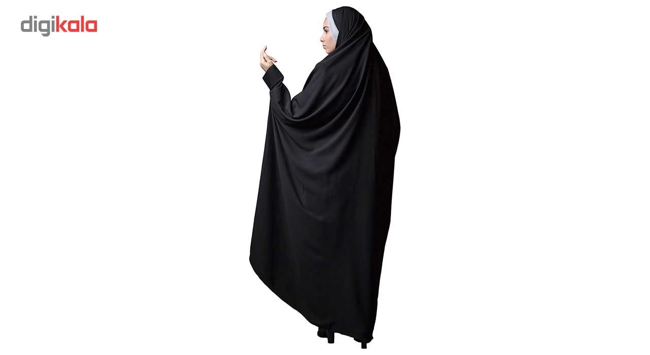 چادر دانشجوئی مچدار کریستال حجاب فاطمی مدل 201020kr