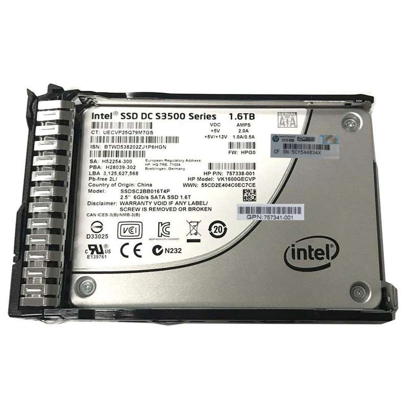 اس اس دی اینترنال اینتل مدل S3500 ظرفیت 1.6 ترابایت اس اس دی اینترنال اینتل مدل S3500 ظرفیت 1.6 ترابایت