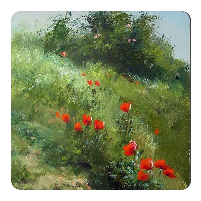  مگنت طرح نقاشی گل های شقایق کد wmg1354