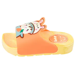 دمپایی دخترانه شهپر مدل بچه کلاه خرگوشی کد ORG.3669