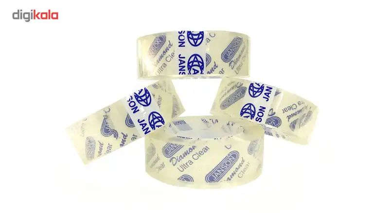 نوار چسب شیشهای جانسون عرض 1.6 سانتی متر بسته 4 عددی