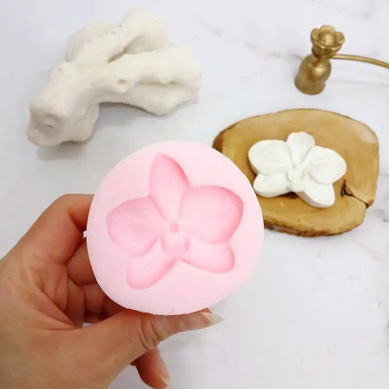 قالب شمع مدل گل ارکیده