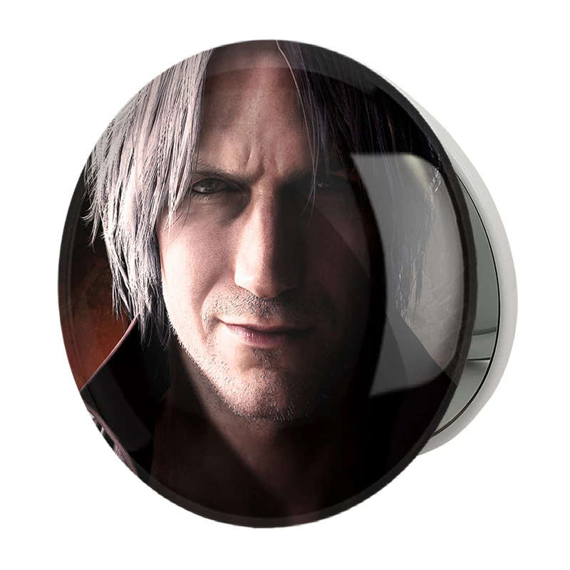 آینه جیبی خندالو طرح بازی دویل می کرای Devil May Cry مدل تاشو کد 30215