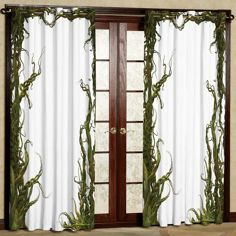 پرده مدل مخمل پانچی کد 2587 سایز 200x140 سانتی متر