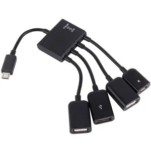 هاب 4 پورت USB به microUSB مدل MUP