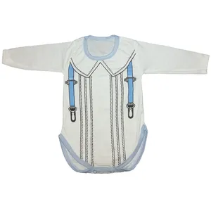 بادی آستین بلند نوزادی مدل B11