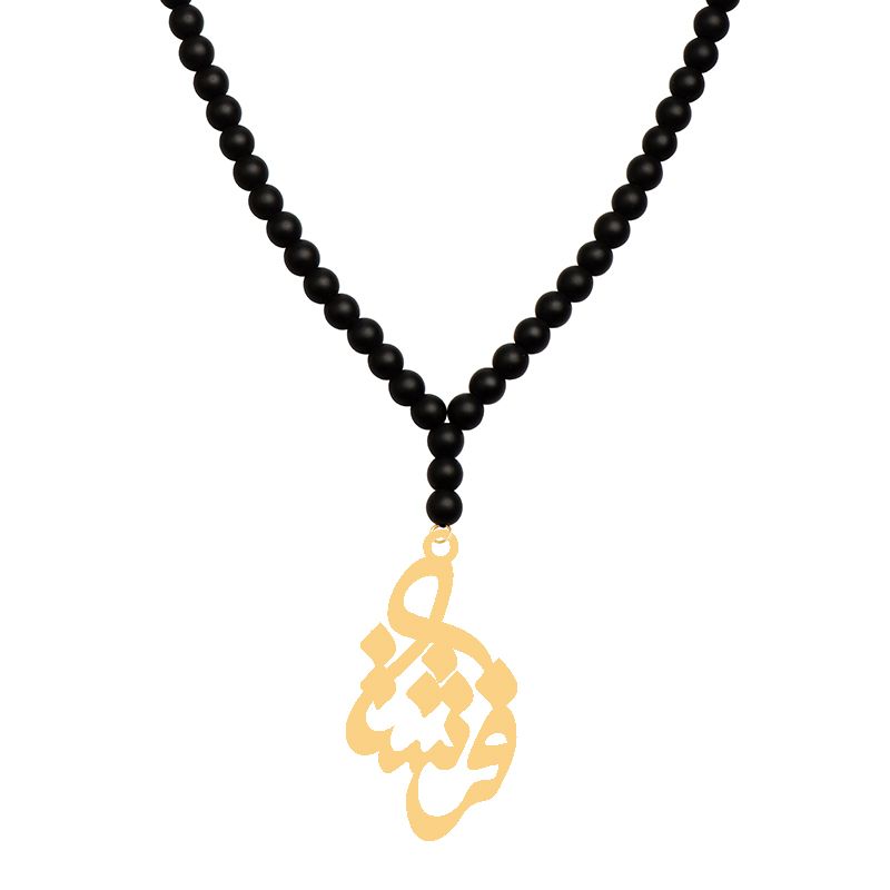 گردنبند طلا 18 عیار زنانه کرابو طرح فرشته مدل Kr70853 -  - 1