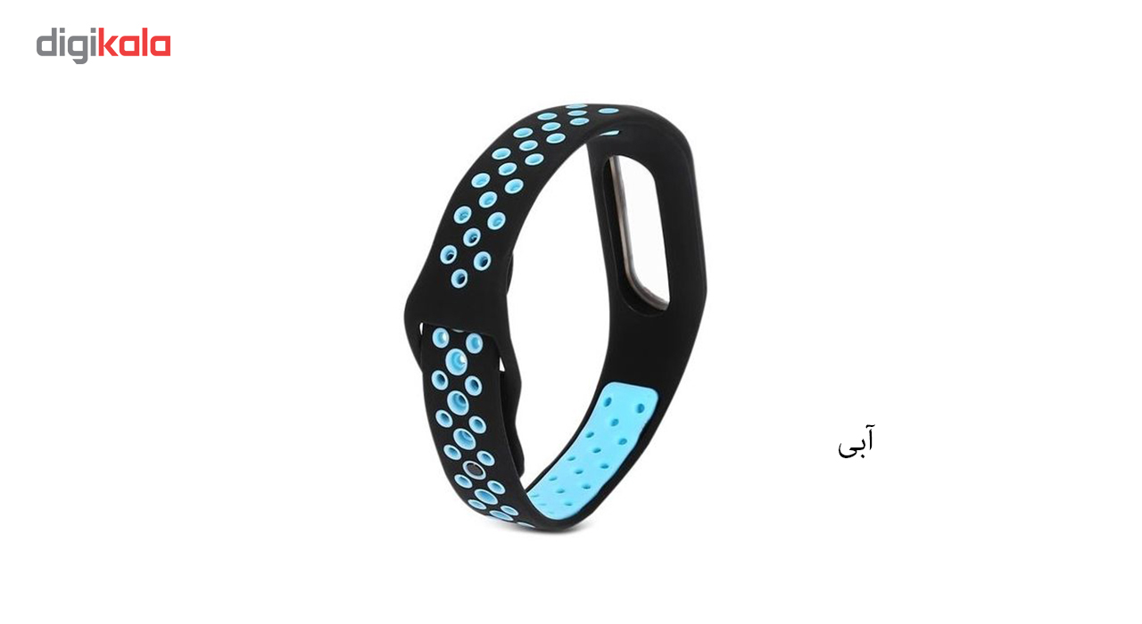 بند مچ بند هوشمند شیائومی مدل Mi Band 2 Silicone C2