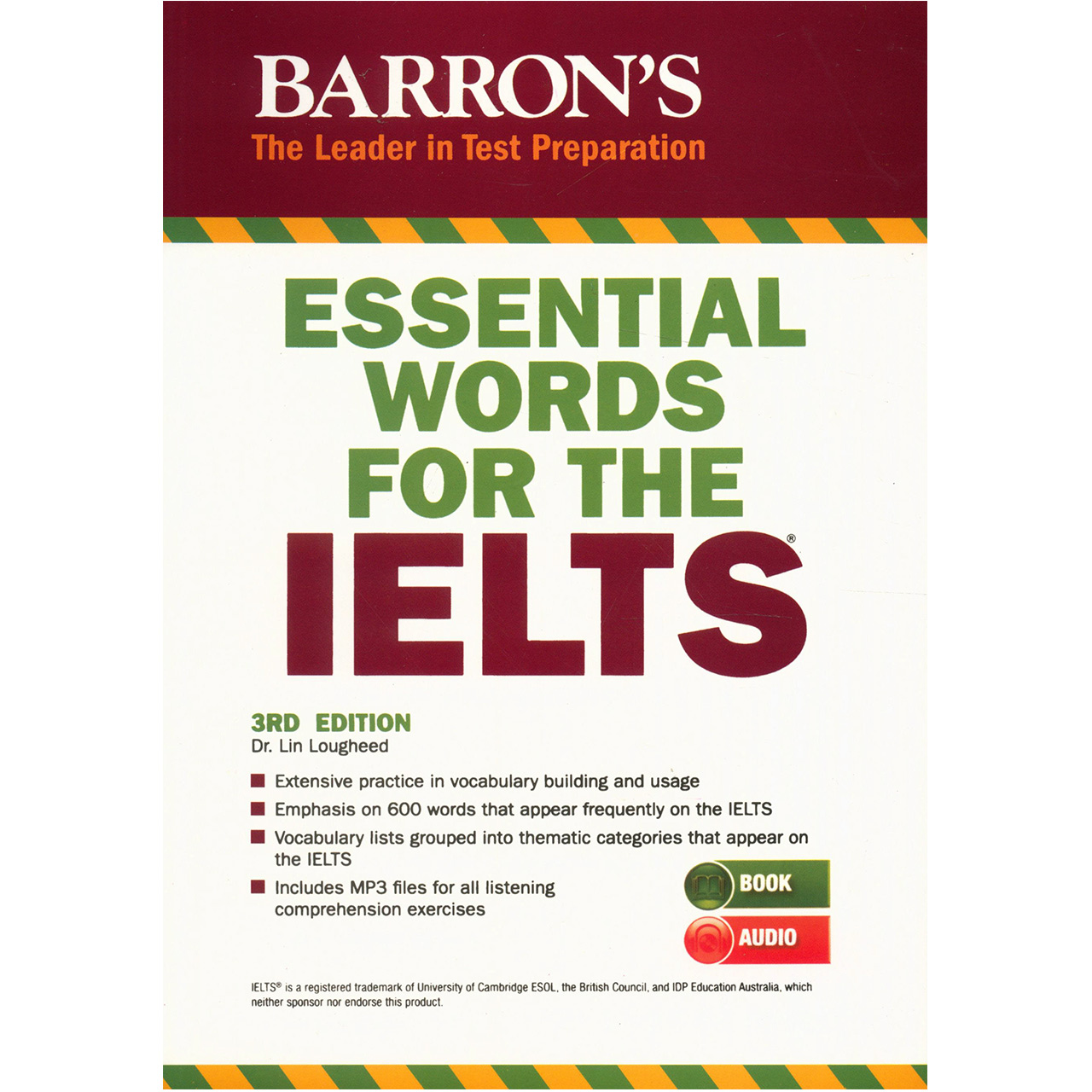 کتاب زبان Essential Words For The IELTS اثر Lin Lougheed