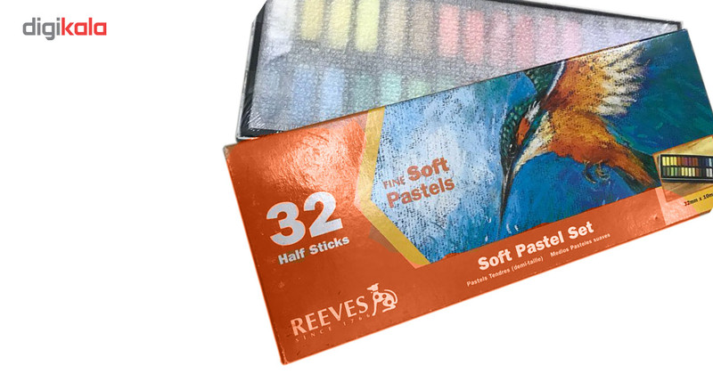 پاستل گچی 32 رنگ ریوز کد 250