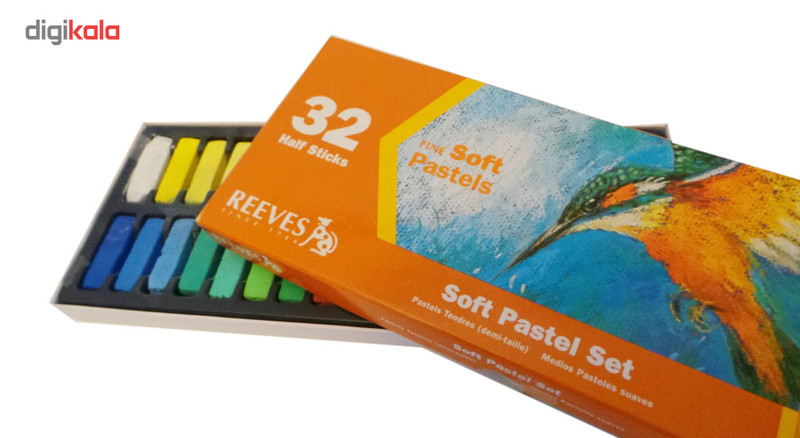 پاستل گچی 32 رنگ ریوز کد 250