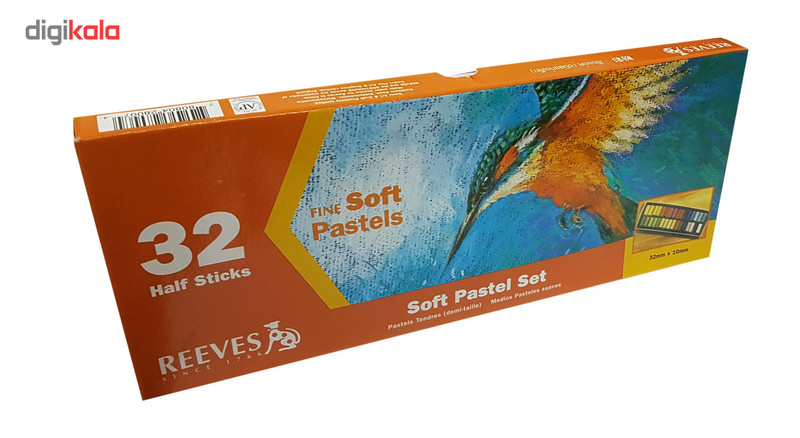 پاستل گچی 32 رنگ ریوز کد 250
