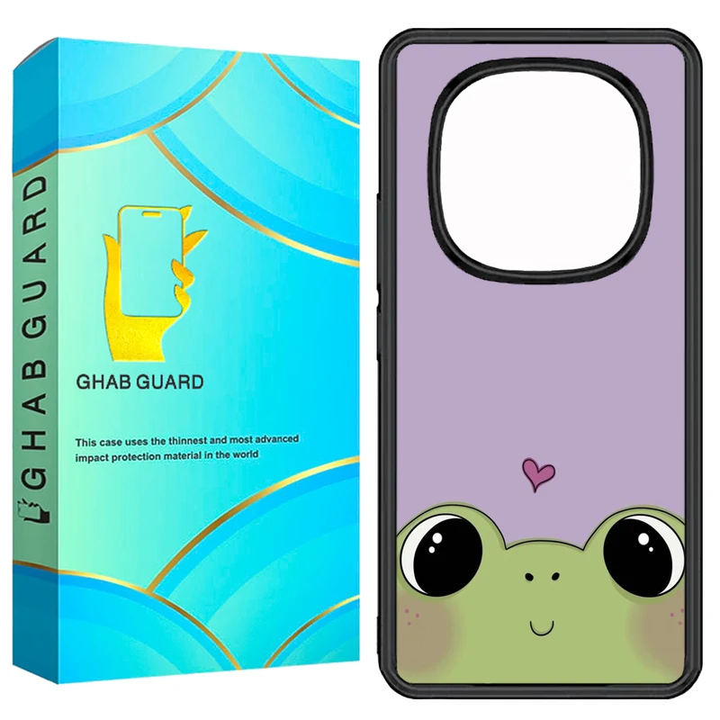 کاور قاب گارد طرح قورباغه مدل GN14P مناسب برای گوشی موبایل شیائومی Redmi Note 14 Pro 5G / Note 14 Pro Plus 5G