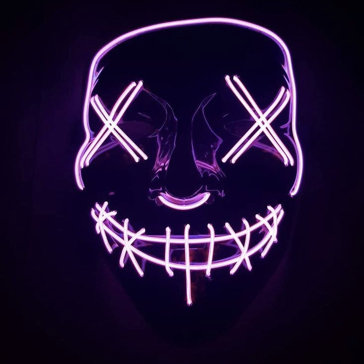 ماسک ایفای نقش مدل LED PURGE ماسک ایفای نقش مدل LED PURGE