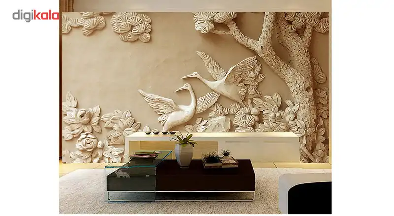 کاغذ دیواری سالسو طرح شادی پرنده هاA