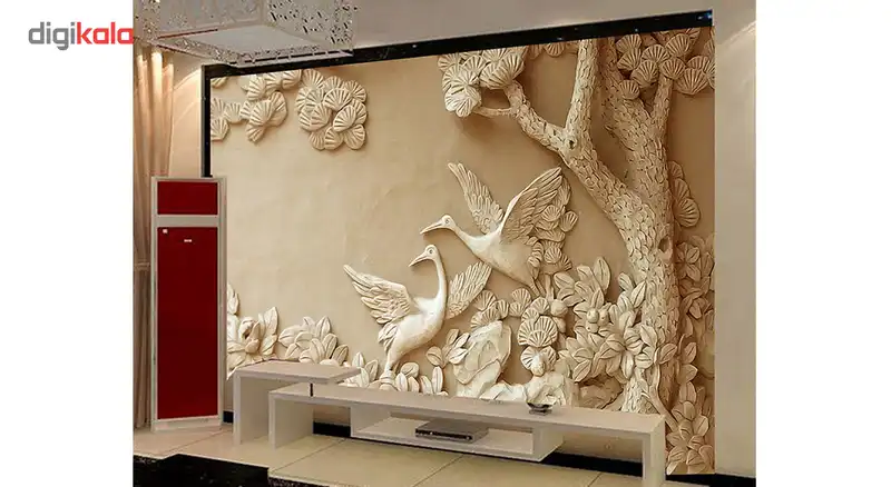 کاغذ دیواری سالسو طرح شادی پرنده هاA