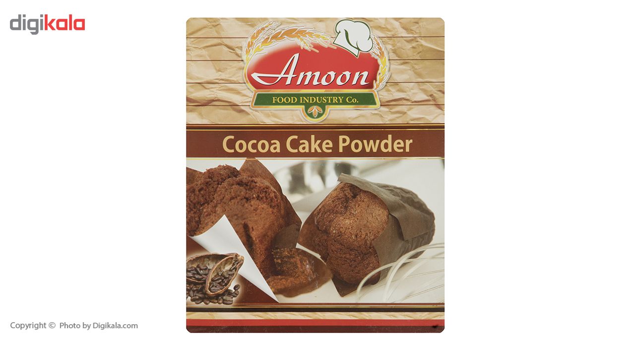 پودر کیک کاکائویی آمون مقدار 500 گرم