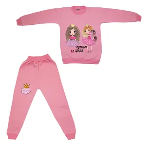 ست سویشرت و شلوار دخترانه مدل پرنسس