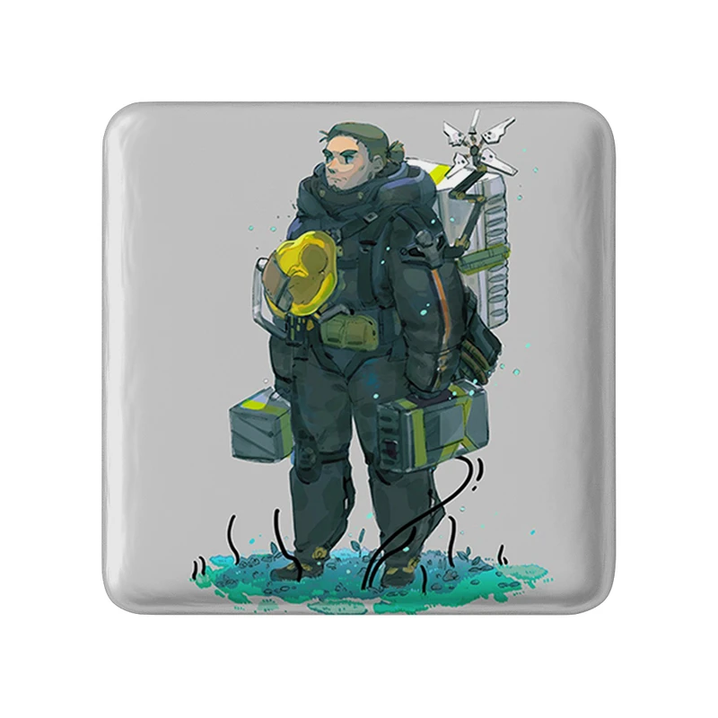 مگنت خندالو طرح بازی دث استرندینگ (Death Stranding) مدل مربعی کد 35109