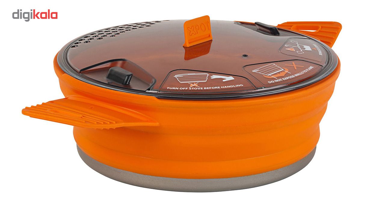 ظرف غذا سفری تاشو سی تو سامیت مدل X-Pot Camp Kitchen 1.4L -  - 2