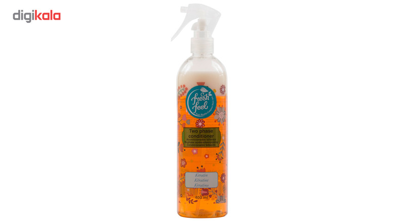 اسپری دو فاز فرش فیل مدل آبرسان و نرم کننده کراتینه حجم 450 میلی لیتر