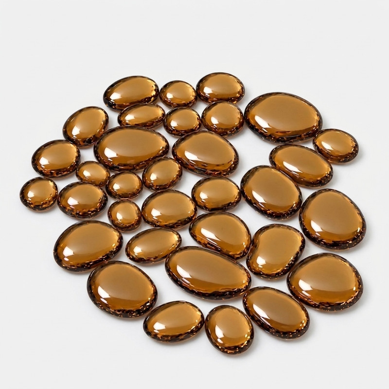 سنگ تزئینی او ام جی مدل شیشه ای بسته 10 عددی