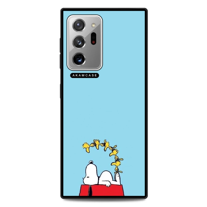 کاور آکام مدل AMC-WSGN20U-SNOOPY-30 مناسب برای گوشی موبایل سامسونگ Galaxy Note 20 Ultra