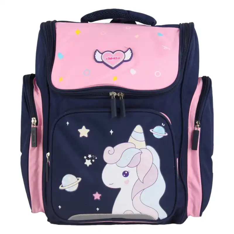 کوله پشتی مدل دخترانه طرح یونیکورن4395