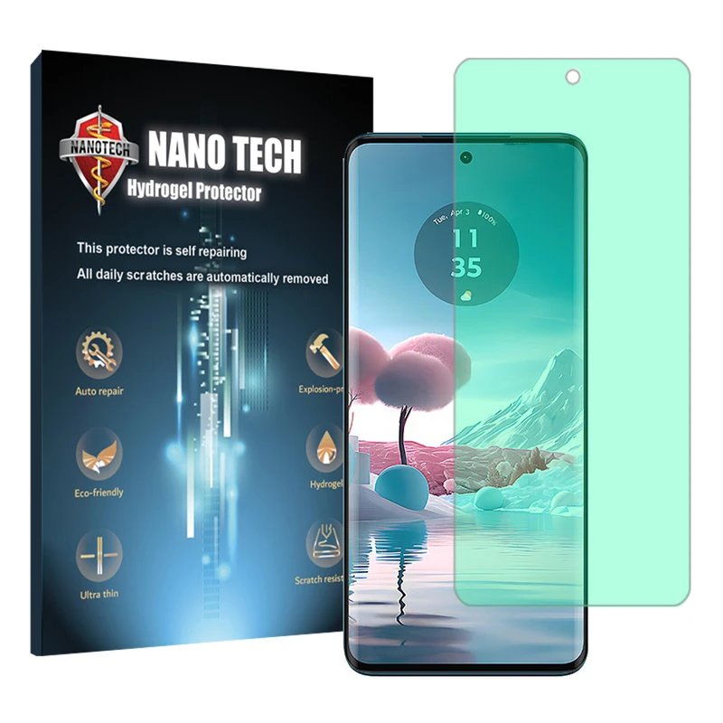 محافظ صفحه نمایش گرین لایت نانو تک مدل Tough مناسب برای گوشی موبایل موتورولا Edge 40 Neo