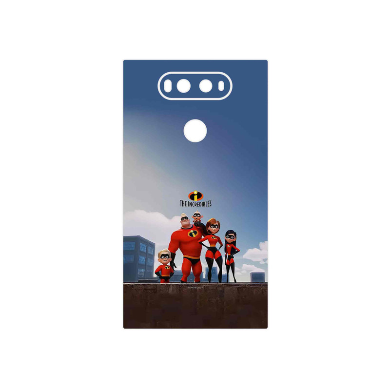 برچسب پوششی ماهوت مدل The Incredibles مناسب برای گوشی موبایل ال جی V20