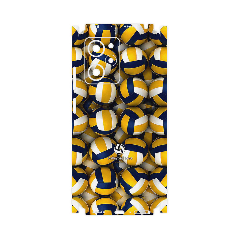 برچسب پوششی ماهوت مدل Volleyball-FullSkin مناسب برای گوشی موبایل شیائومی Poco X5 Pro