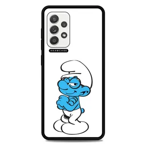 AKAM AMC-WSGA52-SMURFS-26 Cover For Samsung Galaxy A52