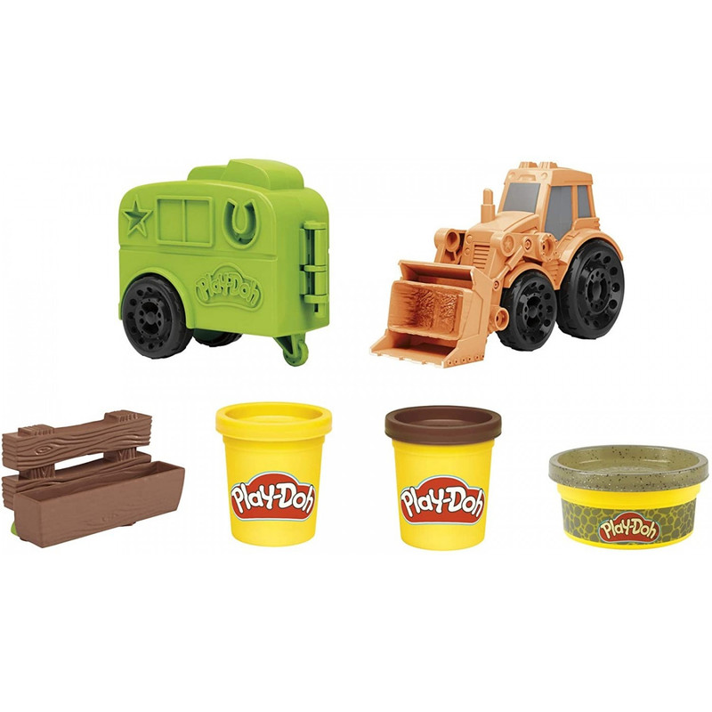 خمیر بازی هاسبرو مدل Play-Doh Tractor کد F1012 خمیر بازی هاسبرو مدل Play-Doh Tractor کد F1012