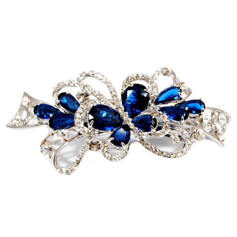گیره مو آی جواهر مدل پروانه کد K55146