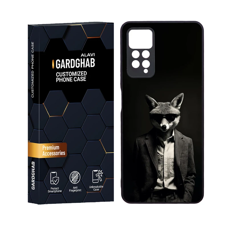 کاور گارد قاب علوی مدل دورژله ای کارتنی و انیمه مناسب برای گوشی موبایل شیائومی Redmi Note 12 Pro 4G