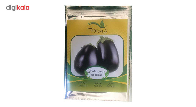 بذر بادمجان دلمه ای زر بذر ایرانیان کد ZBP-34 بذر بادمجان دلمه ای زر بذر ایرانیان کد ZBP-34